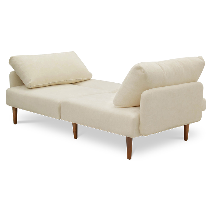 Futon Tela Beige Cire | Sofá Cama y Futones | salas